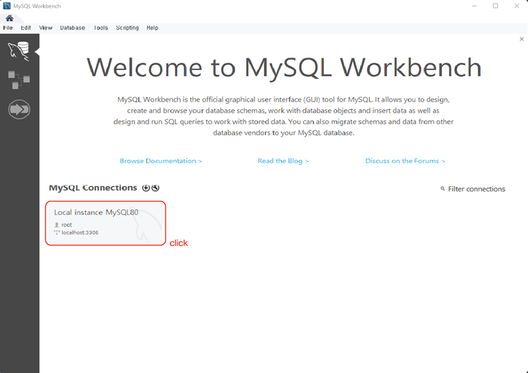 MySQL 접속