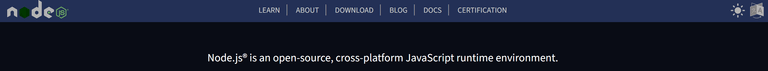 nodejs 정의