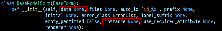 ModelForm
